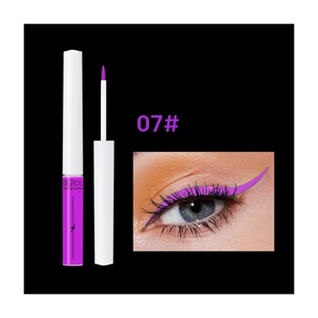 8 Neoninės Spalvos akių kontūro Pieštuką Fluorescencijos Vandens Skystas akių kontūro Pieštukas UV Pastelės Quick Dry Švyti Akių Makiažo Pigmentas Kosmetikos