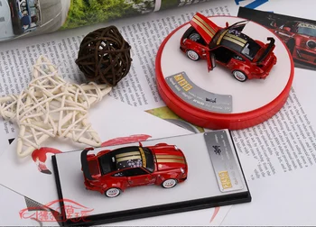 PGM 1:64 Diecast Modelio Automobilis Visiškai Atidaryti Kinijoje Raudona Spalva Kolekcija 