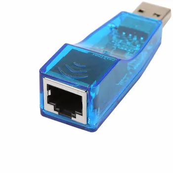 1PCS USB 2.0 LAN RJ45, Ethernet Tinklo plokštės Adapteriu KOMPIUTERIO 10/100Mbps Naujas