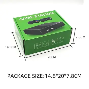Mini HD Žaidimų Konsolės HDMI Išvesties Laidinio Valdytojas Retro Vaizdo FC TV Home Game Box Built-in 821 Žaidimai Parama USB Dual Rankenos
