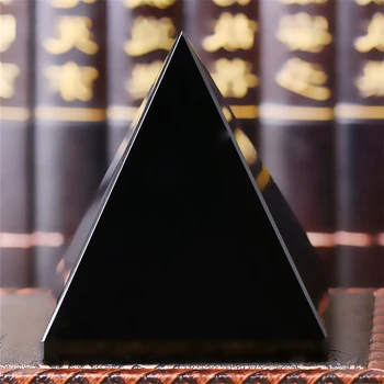 Obsidianas Piramidės Kambarį Natūralus Akmuo Kristalas Obsidianas Piramidės Puošyba, Stalo Apdailos Lašas Laivybos Puikus