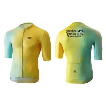Sąvoka Greičio Naujas Vasaros Dviračių Džersis Triatlonas Marškinėliai Kvėpuojantis Quick Dry Top MTB Dviračių Įrangą Maillot Ropa Ciclismo
