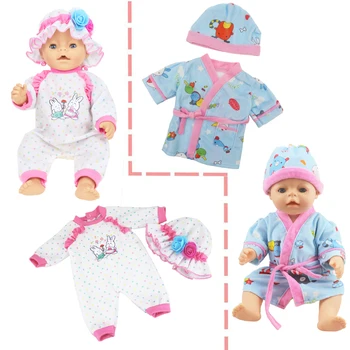 Baby-born Zapf Sukurti Lėlės Drabužiai Rompers Kelnės tinka Nenuco 43cm 45cm Lėlės Drabužių, 18 colių Amerikos-Mergina Žaislas Lėlės Priedų