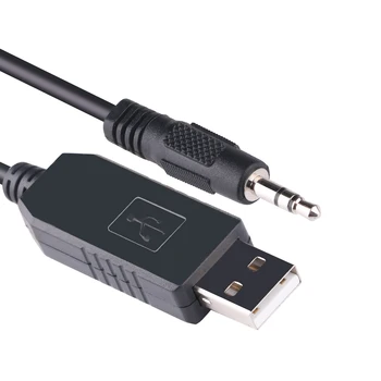 FTDI USB į RS232 3Pole 3,5 mm Stereo Audio jungtis Serijos Adapterio Kabelis